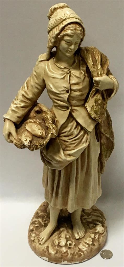 antique metal woman standing sculpture with fabric|Antique Statue Woman .